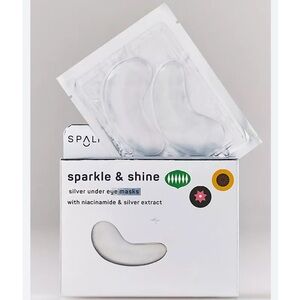 SpaLife "Sparkle & Shine" Silver Under Eye Masks